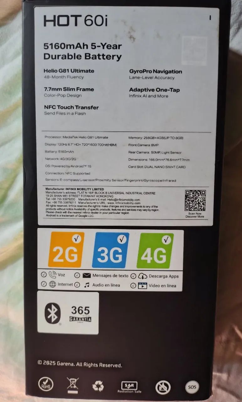 Vendo celular 256GB novo na caixa  - Foto 2