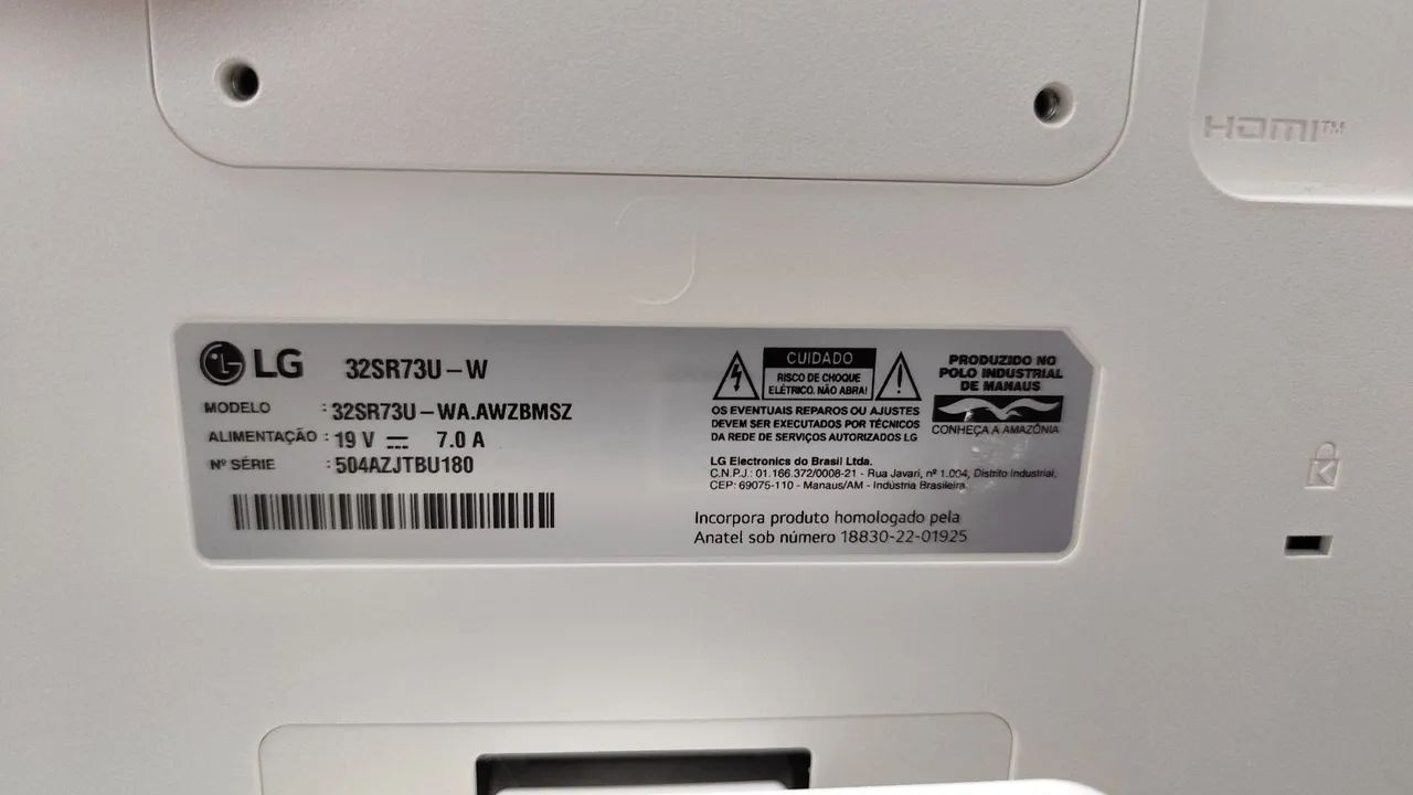 LG MyView Smart Monitor 32SR73U-W 32 polegadas  - Foto 3