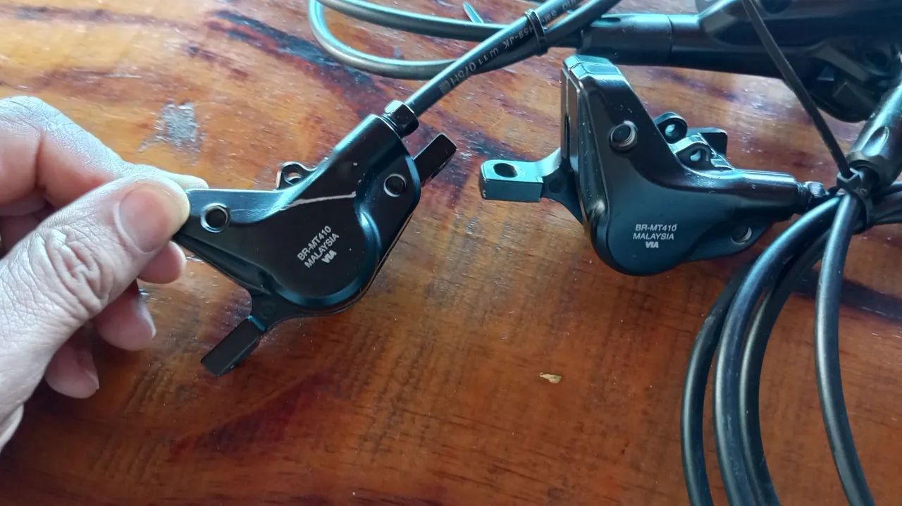 Vendo freio Shimano MT410  - Foto 2
