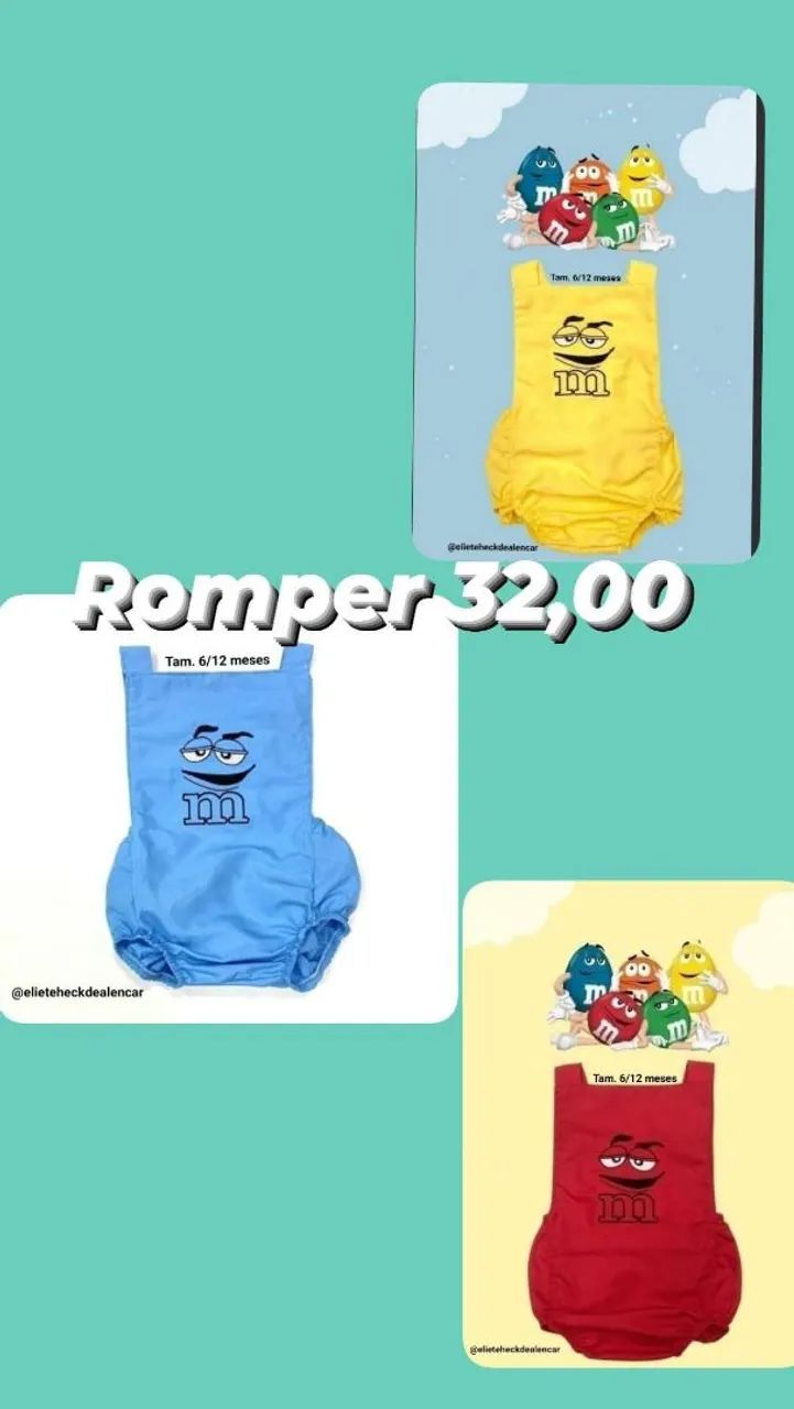 Romper temáticos bebê 