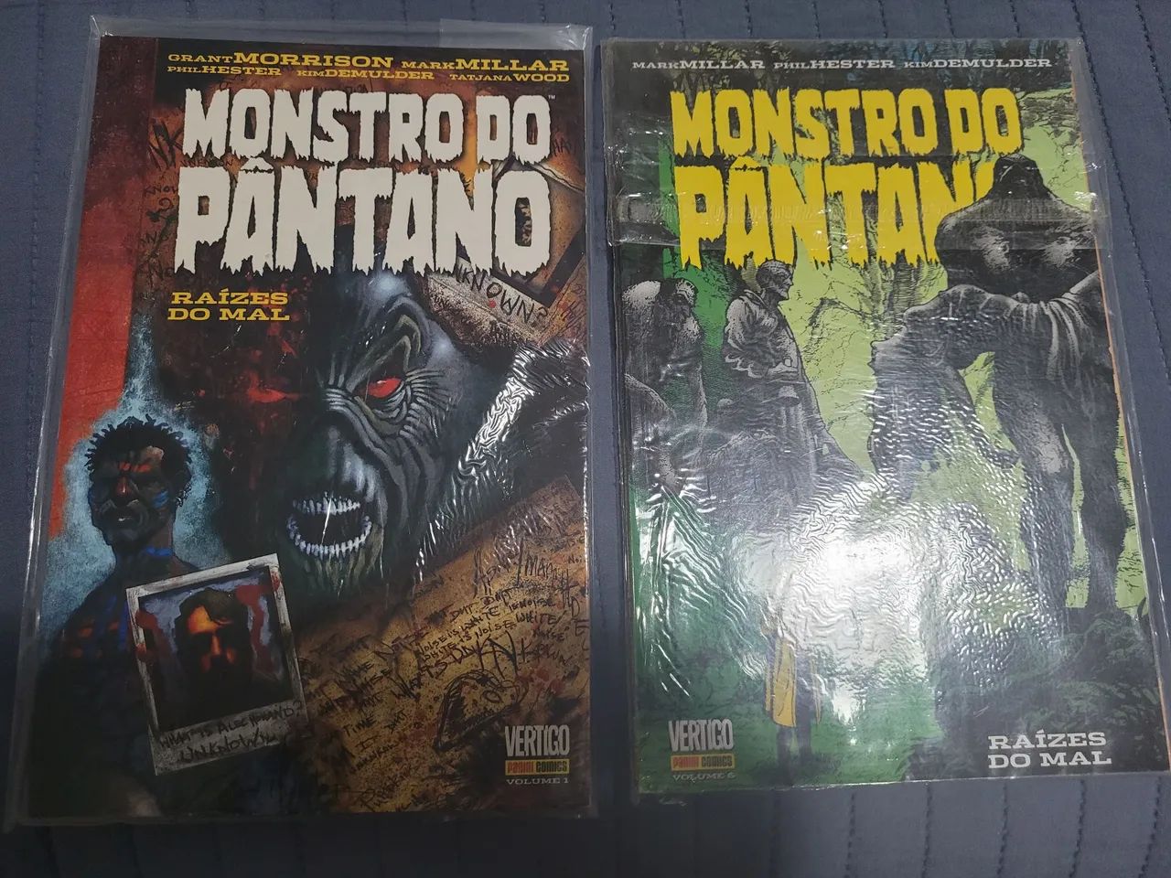 Monstro do Pântano raízes do mal vol 1 e 6