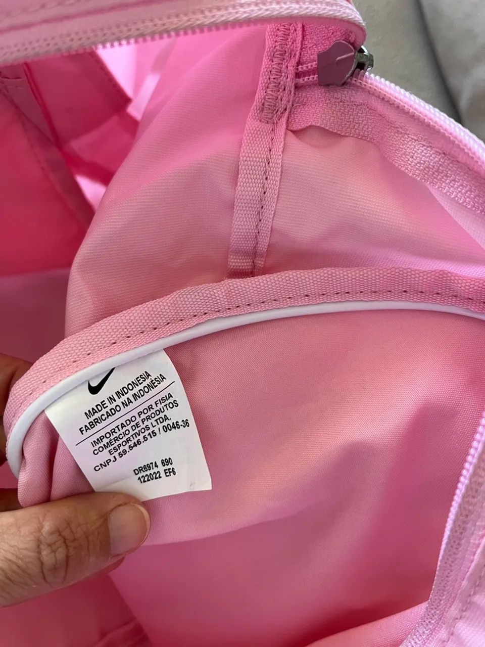 Bolsa Nike original . Cor rosa  - Foto 2