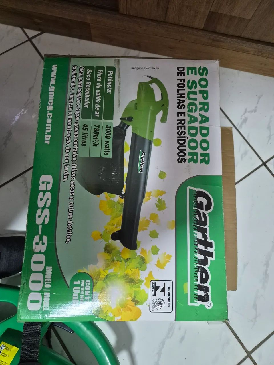 Soprador e sugador 220v 3000watts - Foto 4