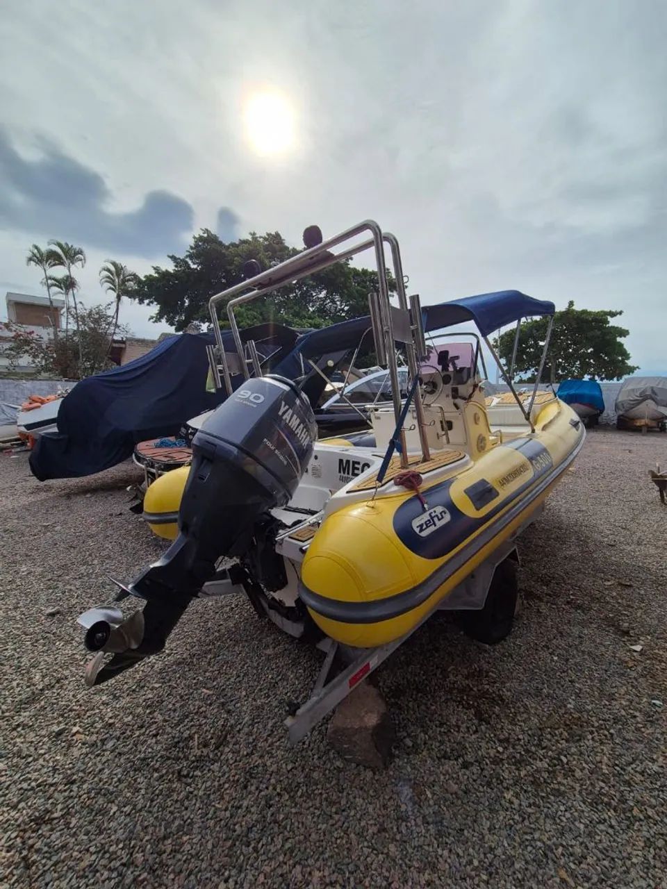 Bote Zefir G500 com motor Yamaha 2008 - Foto 11