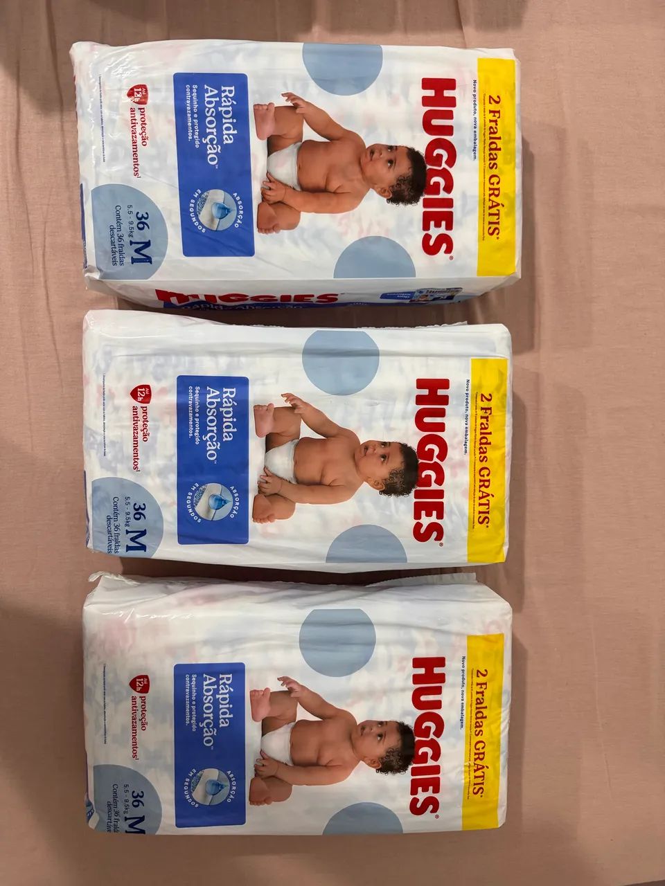 Huggies Rápida Absorção M