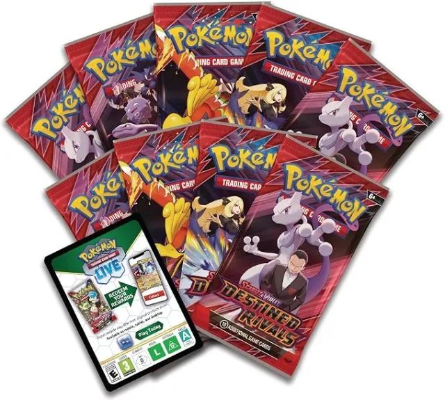 ポケモンカード 英語版 Destined rivals ETB 新品未開封 ETB Destined Rivals Elite Trainer Box Rivais Predestinados Inglês