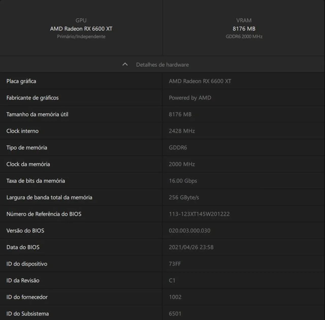 RX 6600 XT 8GB Quick 308 - Foto 2