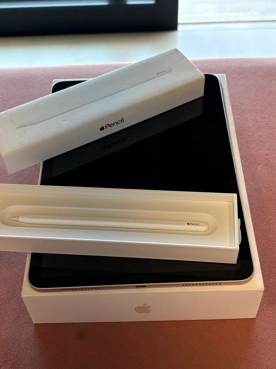 iPad Air 5ª geração 256GB Rosa com apple pencil - Foto 4