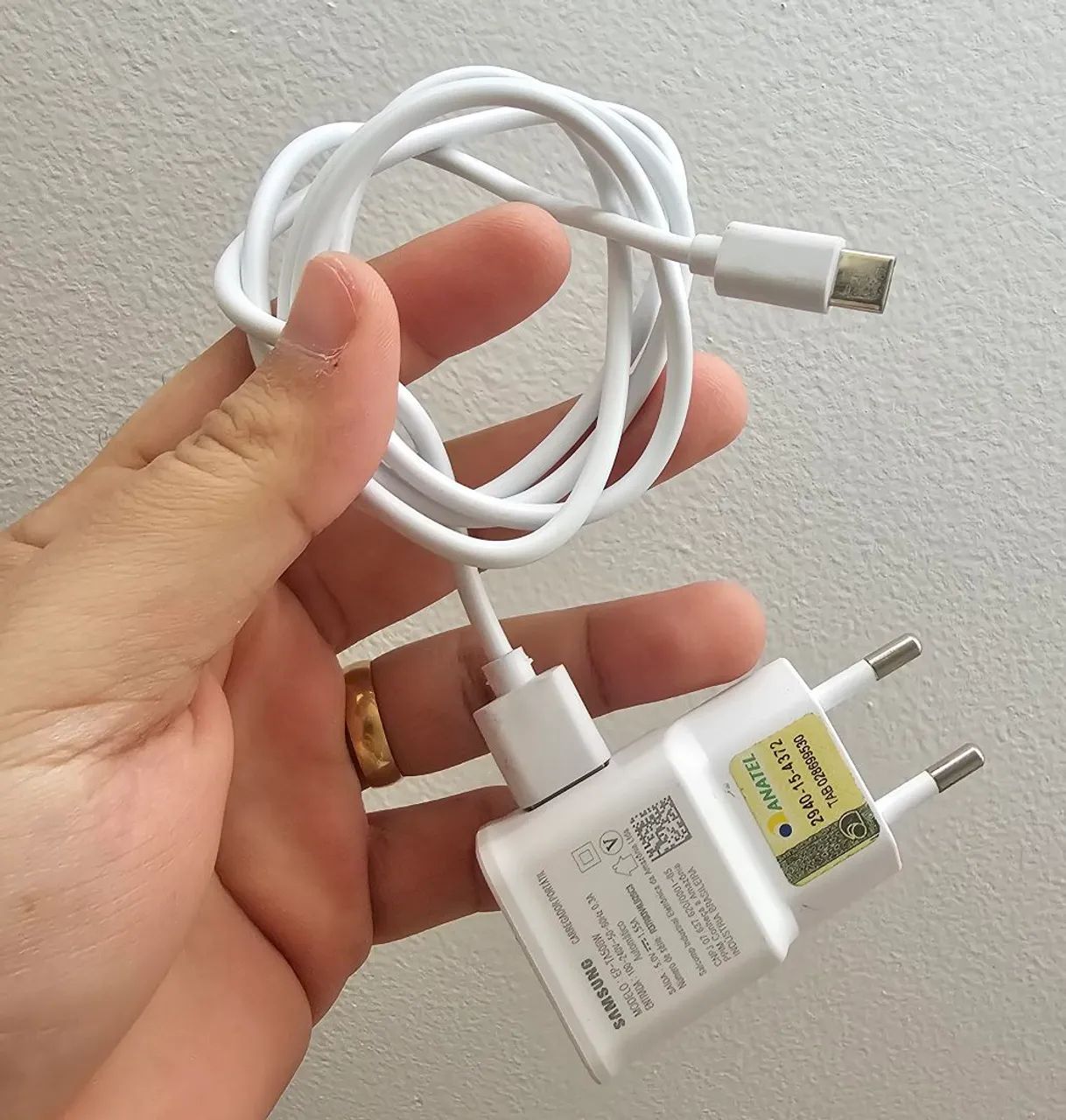 Carregador Original Samsung Tipo C