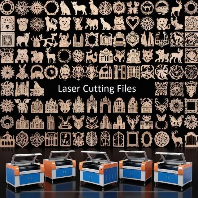 Mega Pack +300.000 Diseños para Corte Láser