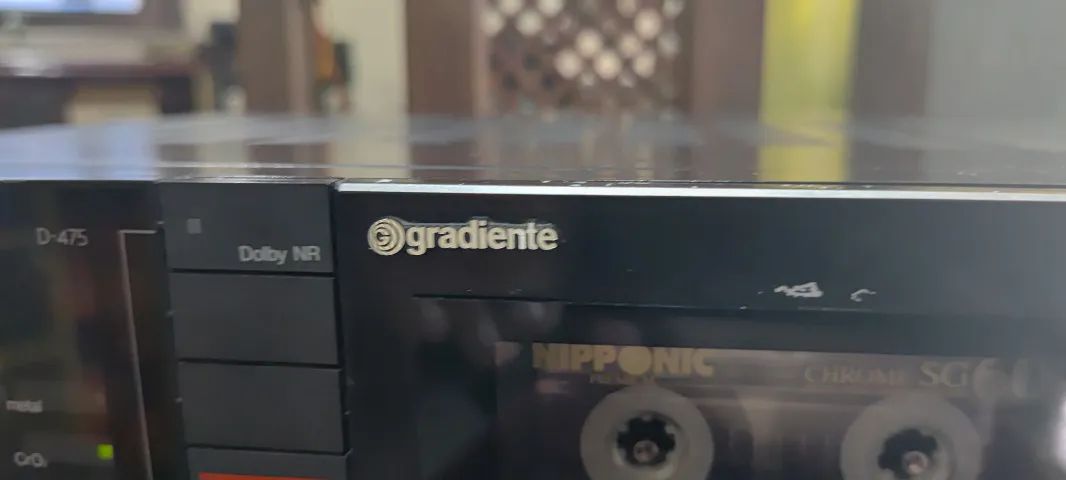 Tape Deck Vintage Gradiente D475 Funcionando - Foto 3