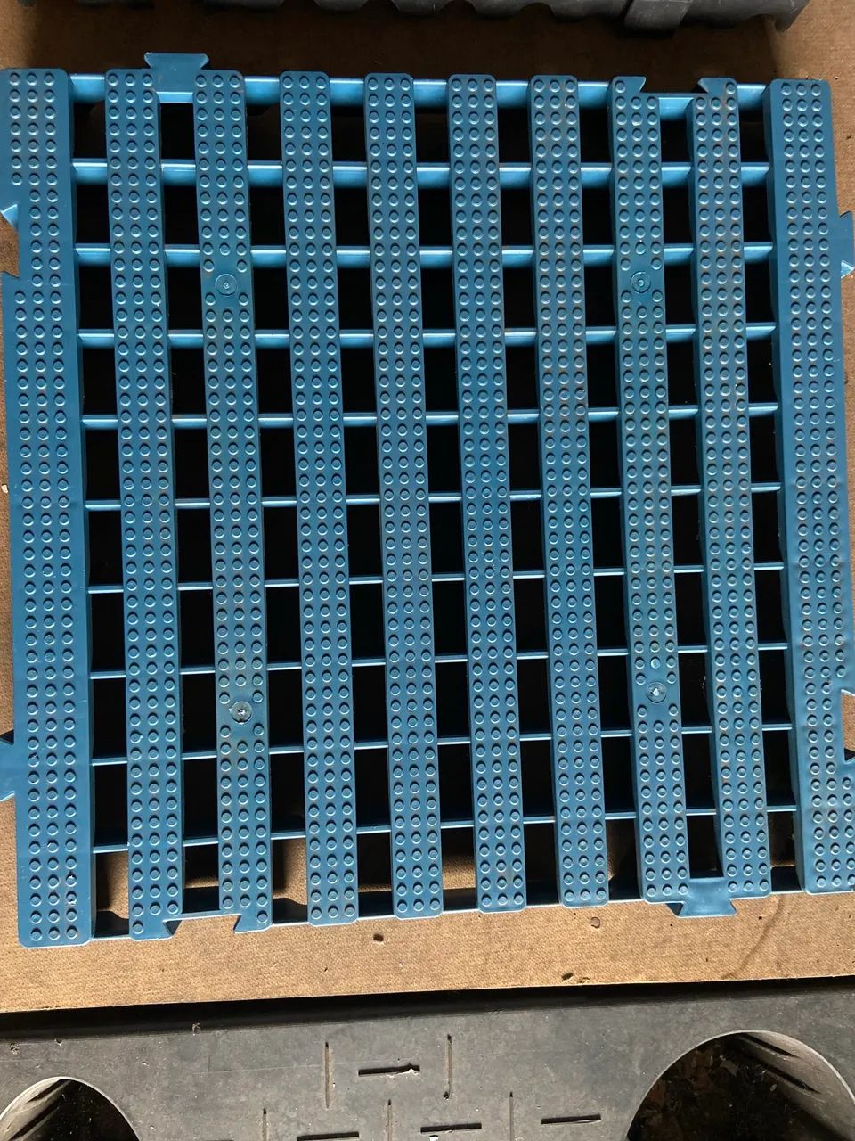 Estrado Azul  / Branco  50x50 - Foto 2