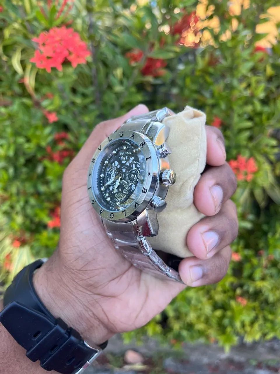 BVLGARI SKELETON - preto - Foto 4
