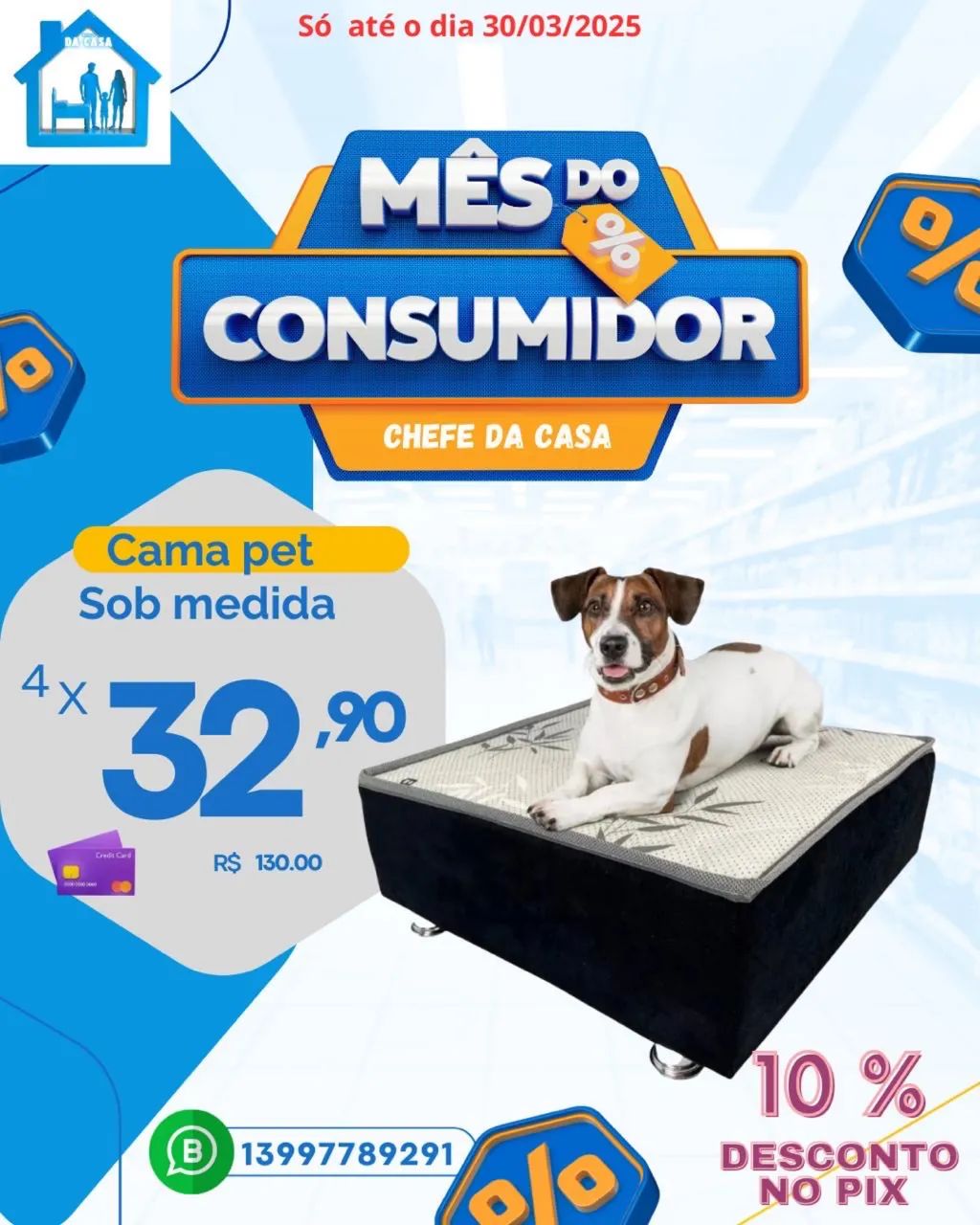 Cama box Pet