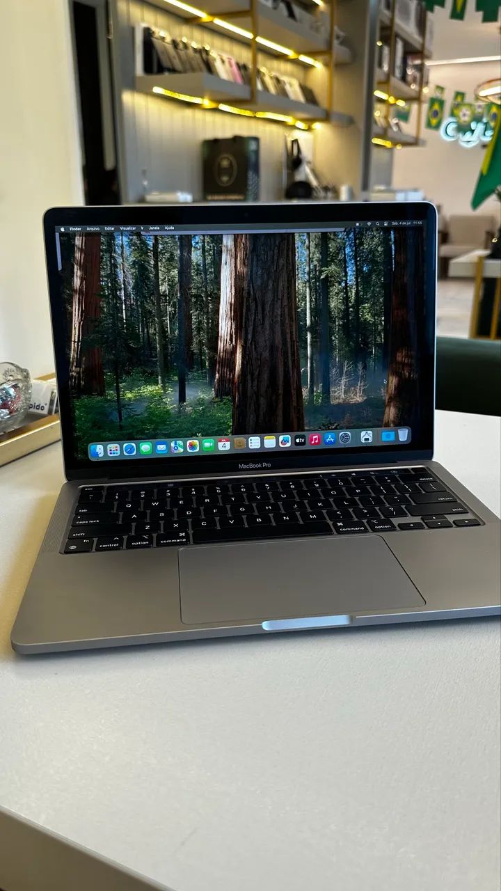 MACBOOK PRO M1 512SSD 8GB RAM 13 POLEGADAS SEMINOVO / LOJA FÍSICA 