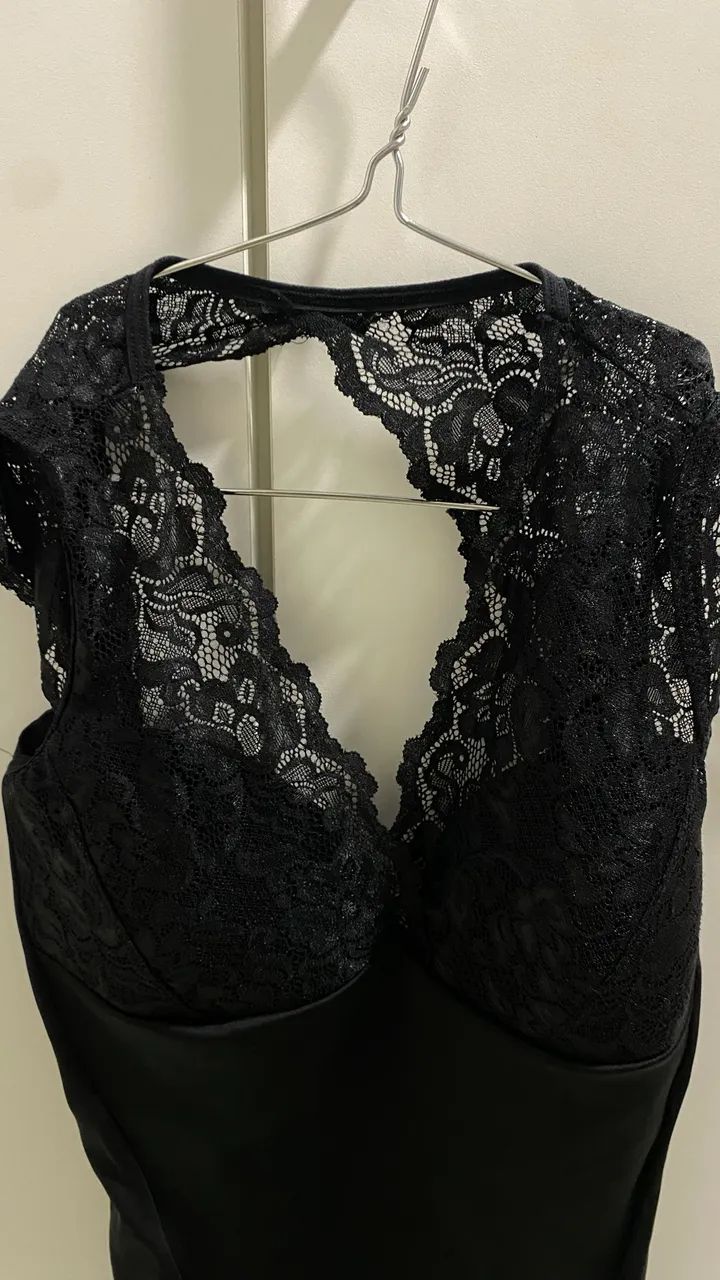 Body com renda da Demillus TAM P - Foto 2