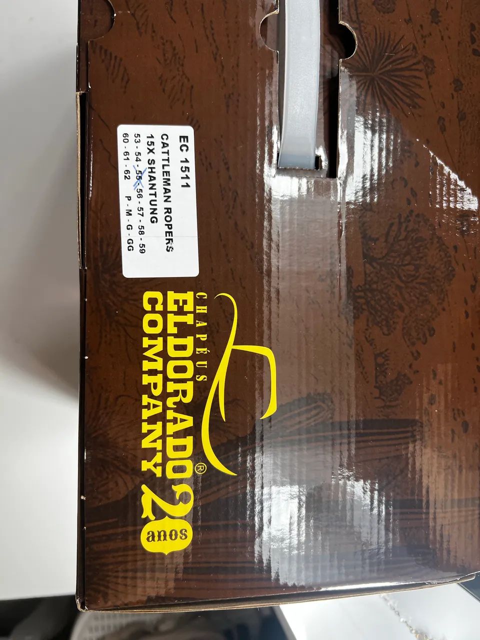 Chapéu eldorado company shantung 55 - Foto 3