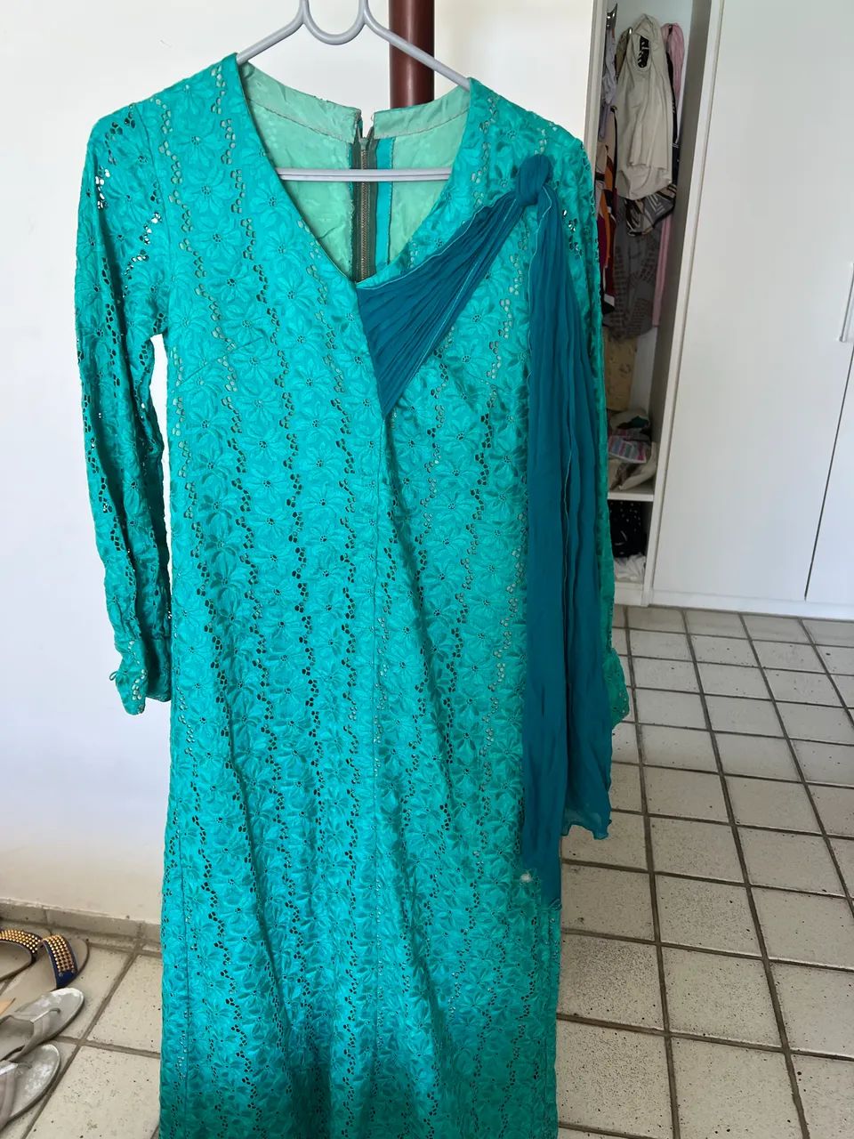 Vestido longo de festa