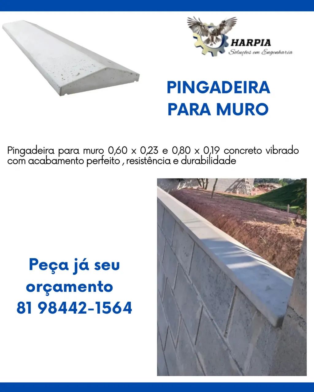 Pingadeira para muro 