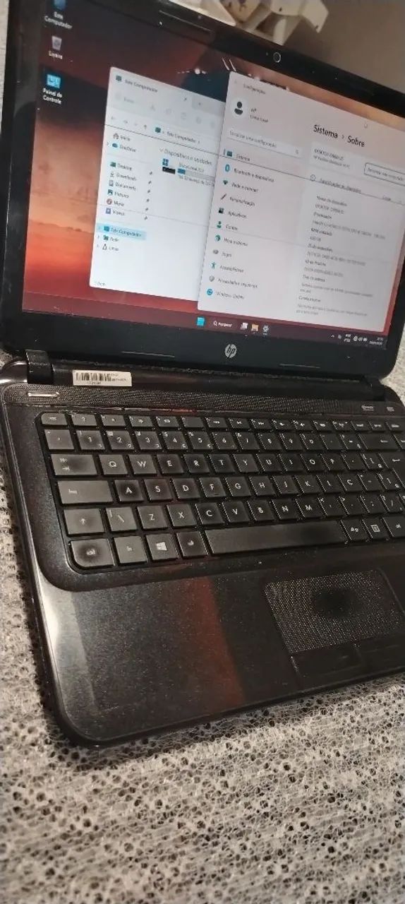 Notebook HP.core i3 ssd 256gb tela 14 Windows 11 4gb - Foto 5
