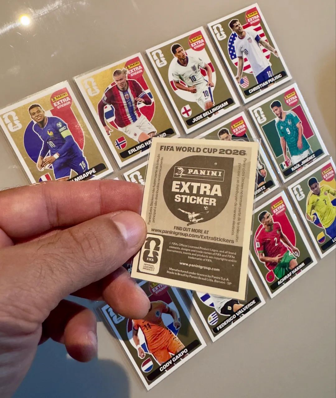 Figurinhas Legends Copa 2026 - Ouro (Original Panini) - Foto 3
