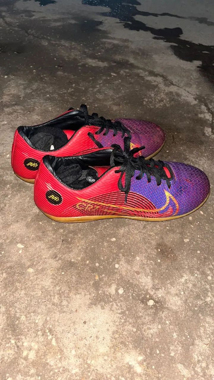 Futsal vermelho CR7 Nike  - Foto 3