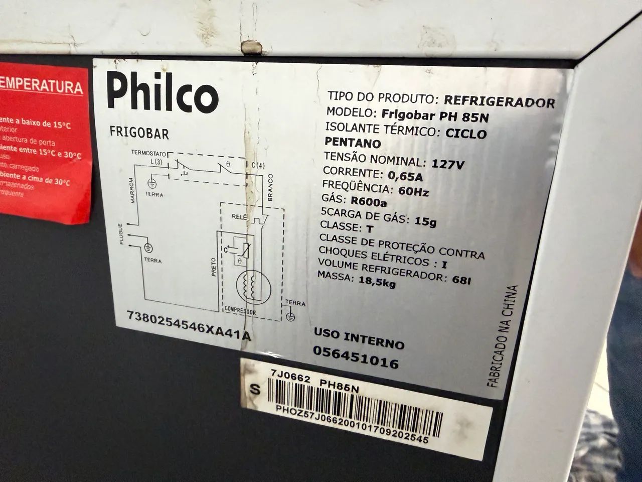 FRIGOBAR ELECTROLUX 68L - Foto 2