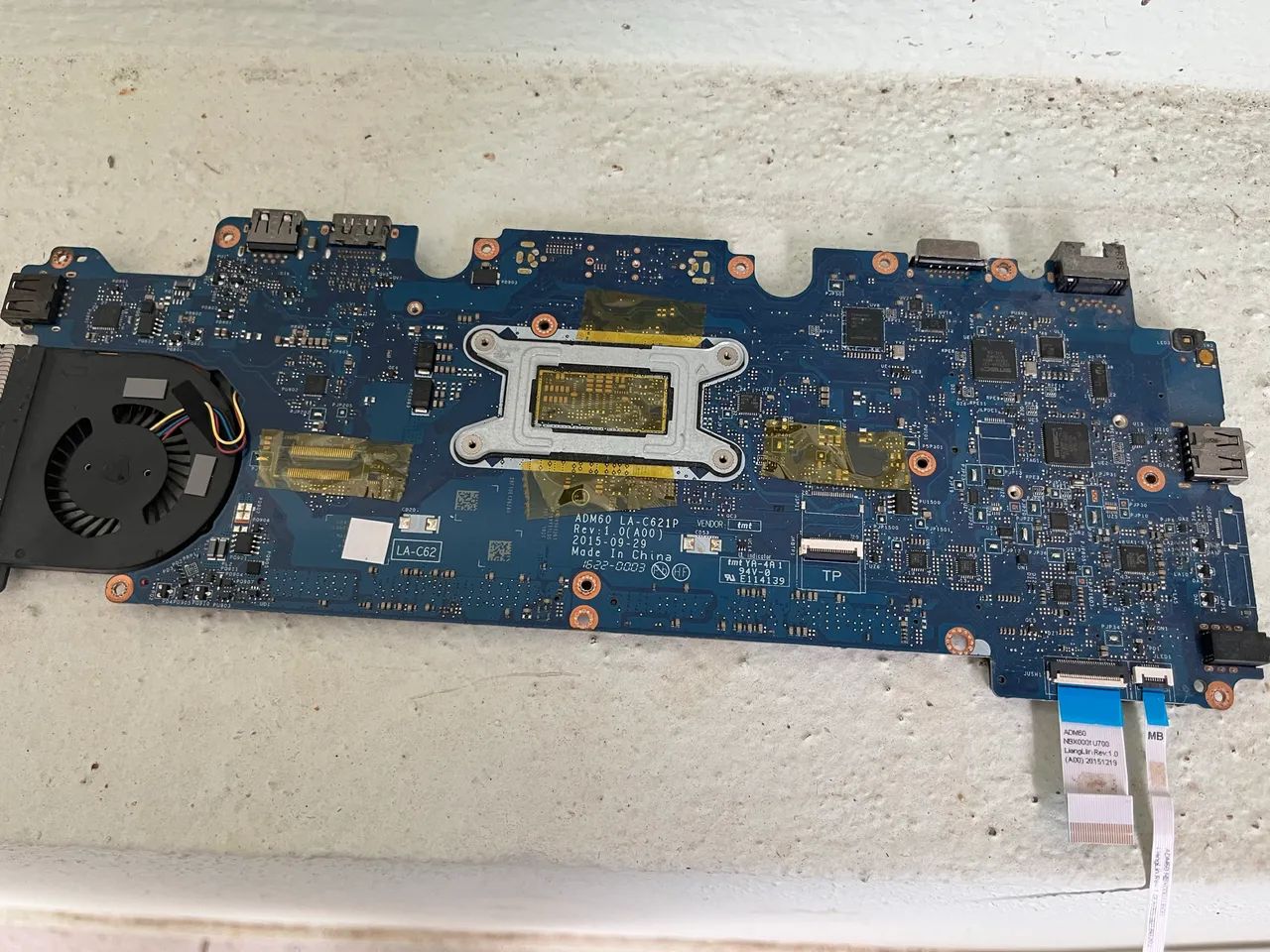 Placa Mae Dell Latitude E5270 Core I5-6300u - Foto 3