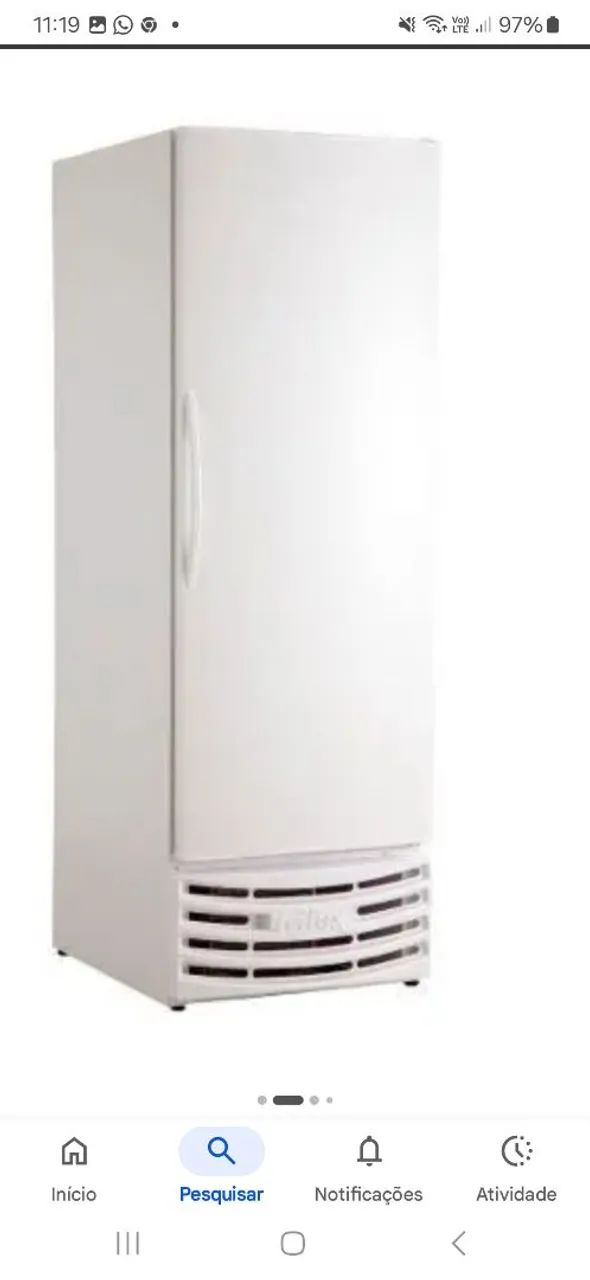 Frizer vertical grande 570 litros - Foto 2