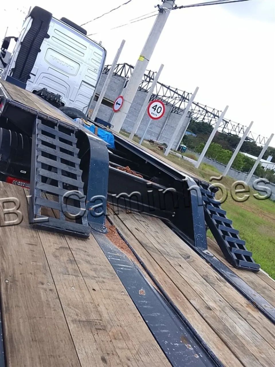 Carreta Prancha RodoMoura 16,70m ano 2026 p/ 60T ZERA - Foto 11