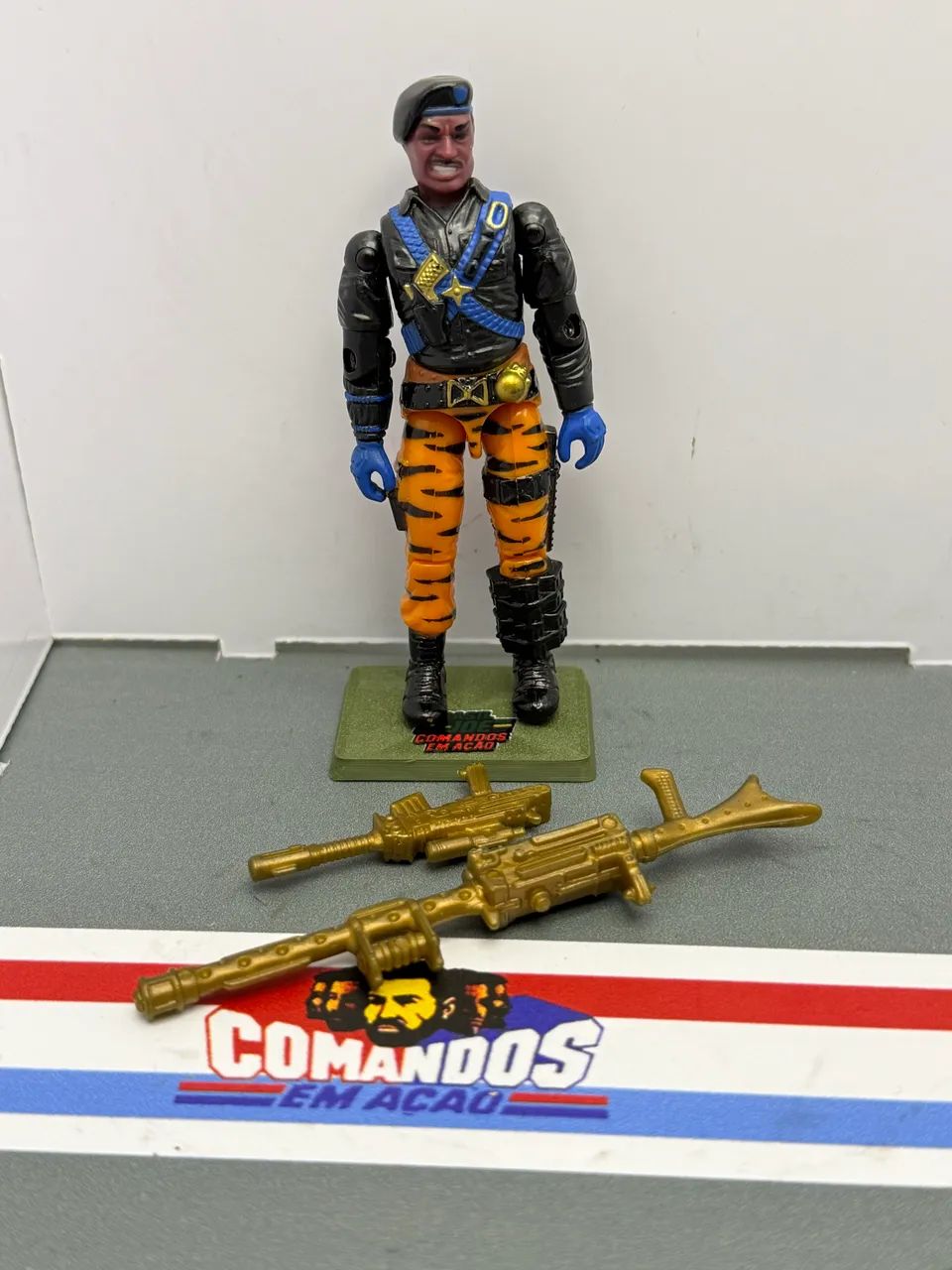 Gi Joe Sgt. Stalker Tiger Force V3 - 2003 - comandos em ação 