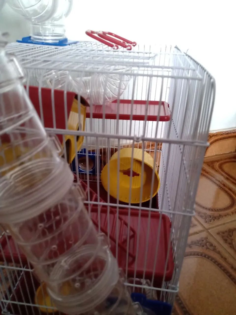 Gaiola para hamsters + globo para exercícios  - Foto 3