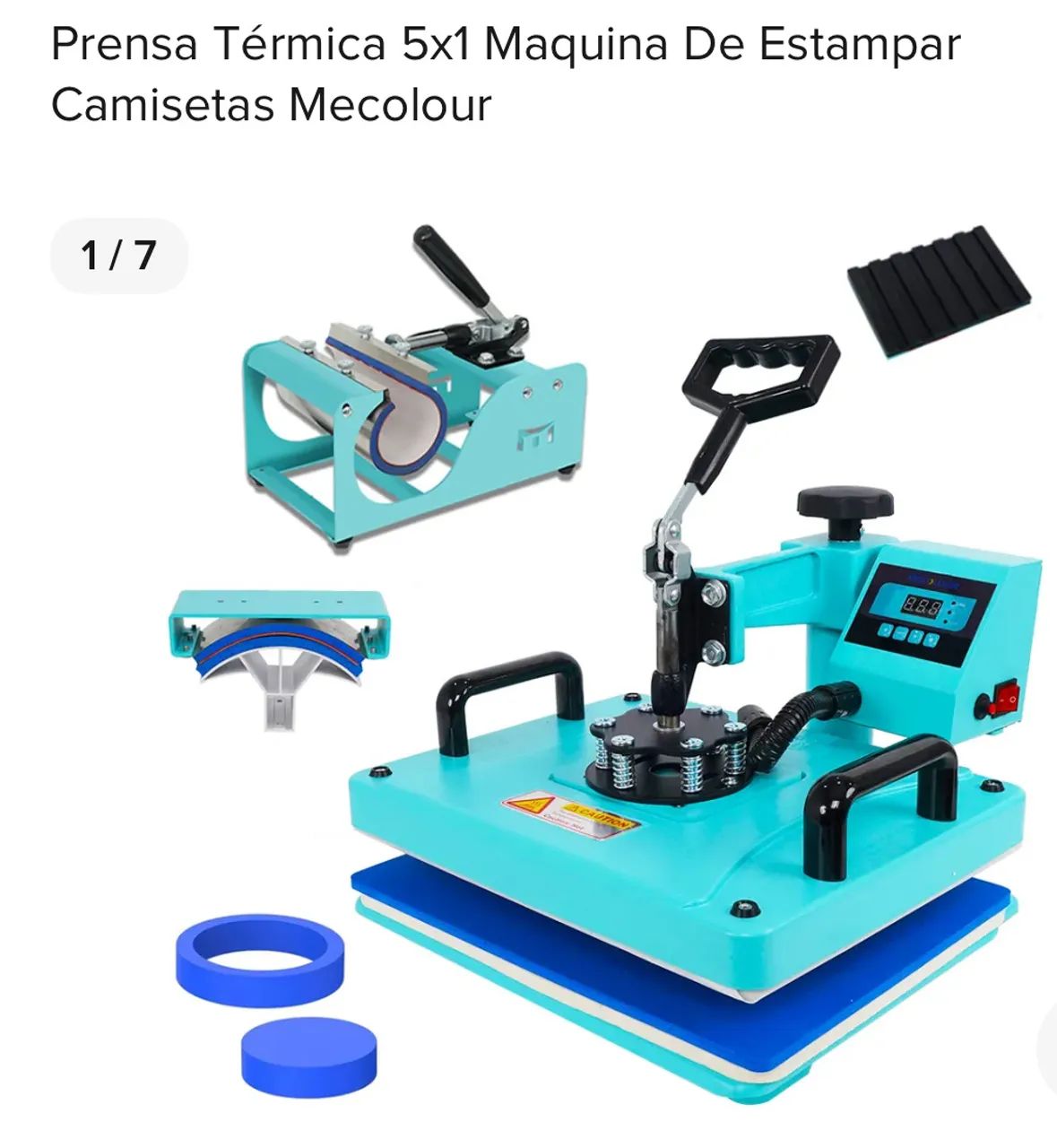 Vendo kit sublimação, impressora e prensa! - Foto 2
