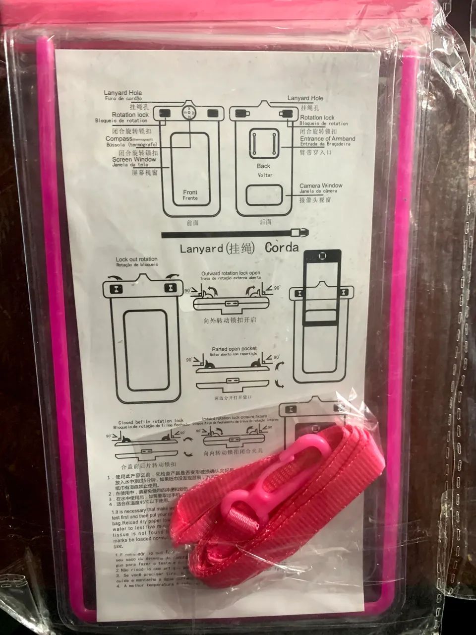 Capa impermeável para Celulares - Foto 3