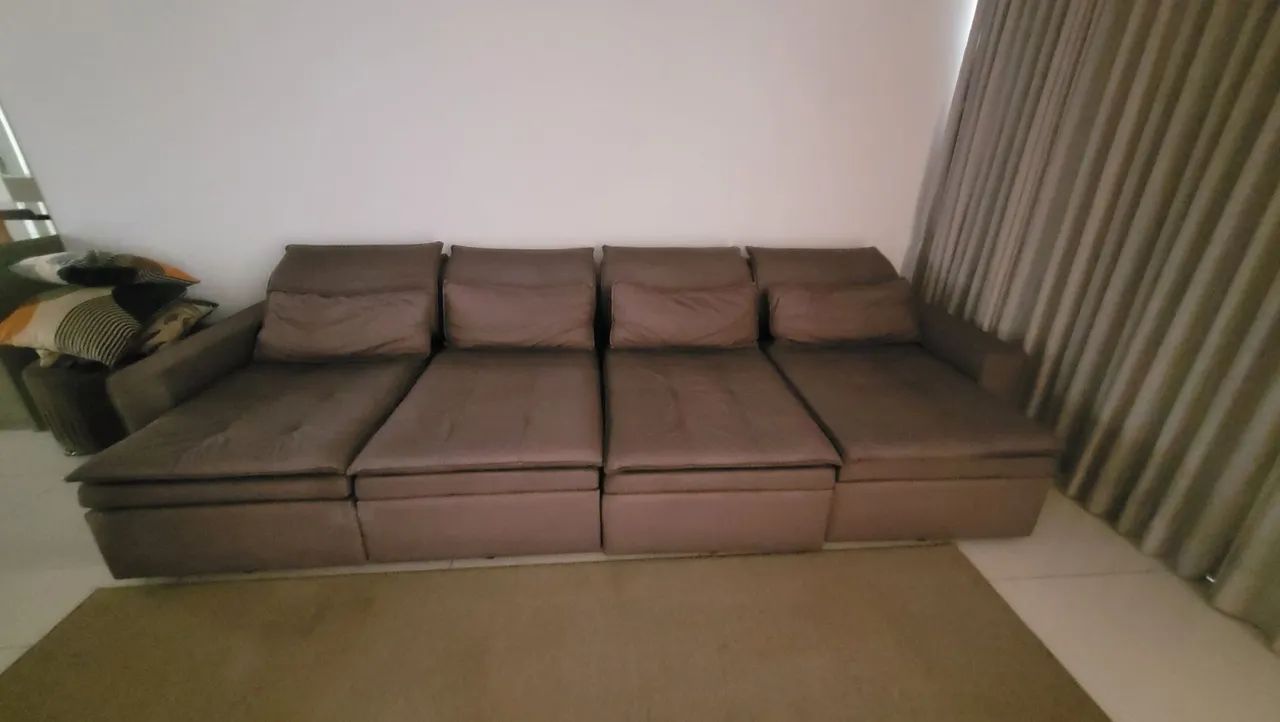 Sofa retrátil 4 lugares  - Foto 5