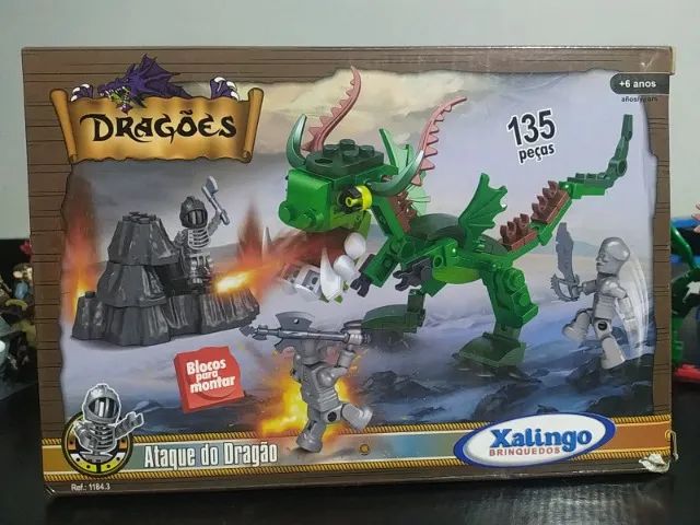 Coleção de Dragões (Compatível Lego) - Foto 3