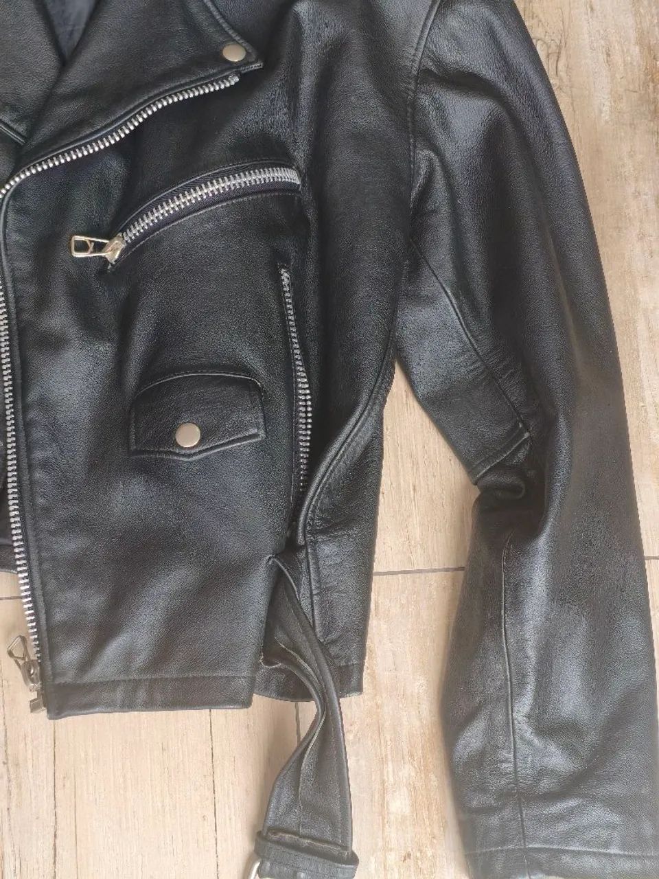 Jaqueta couro biker  - Foto 3