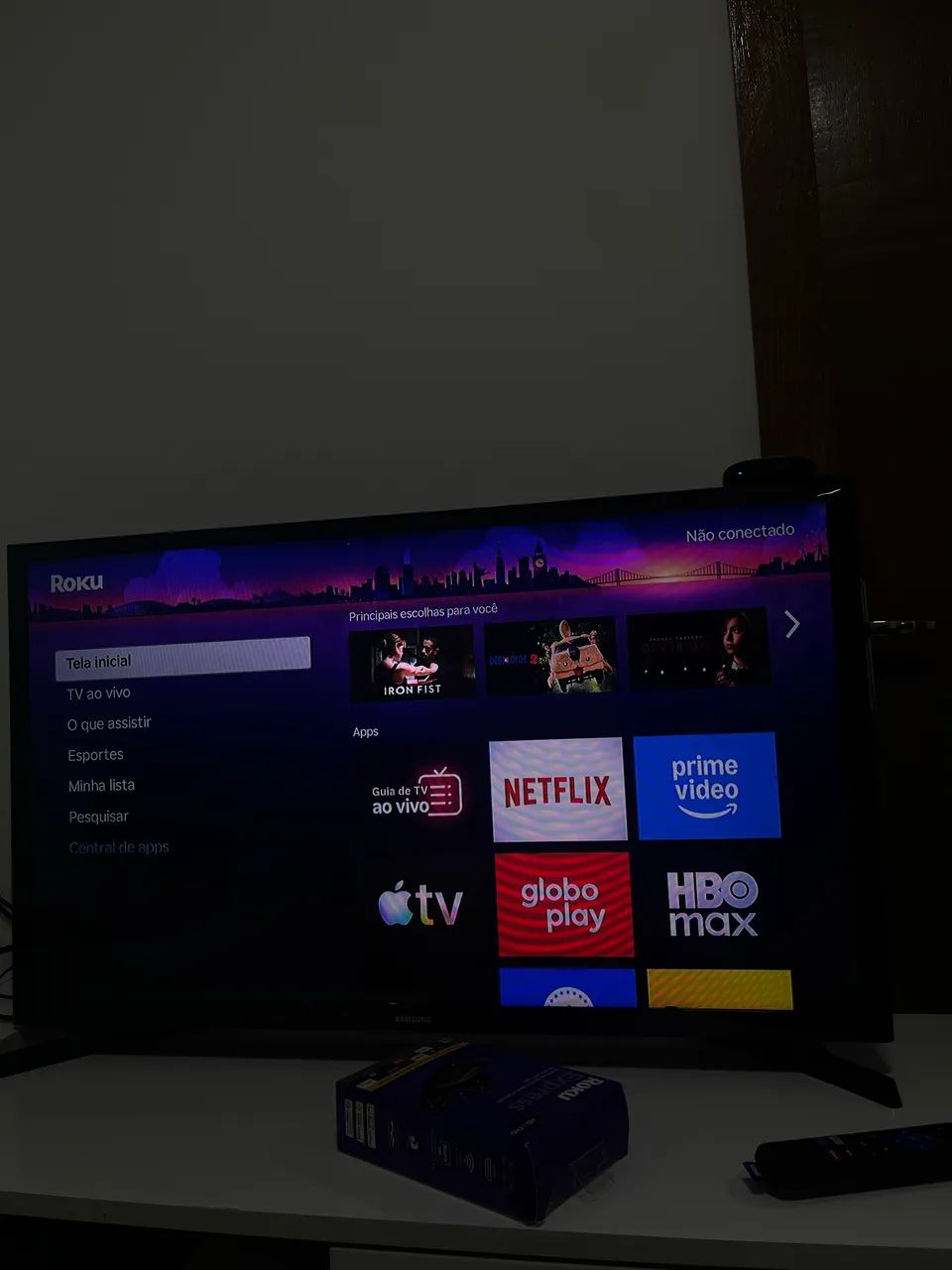 Tv Smart Led Samsung Un32j4300ag 32 Polegadas  - Foto 2