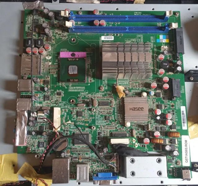 placa mae all in one leader tech ddr3 core2duo