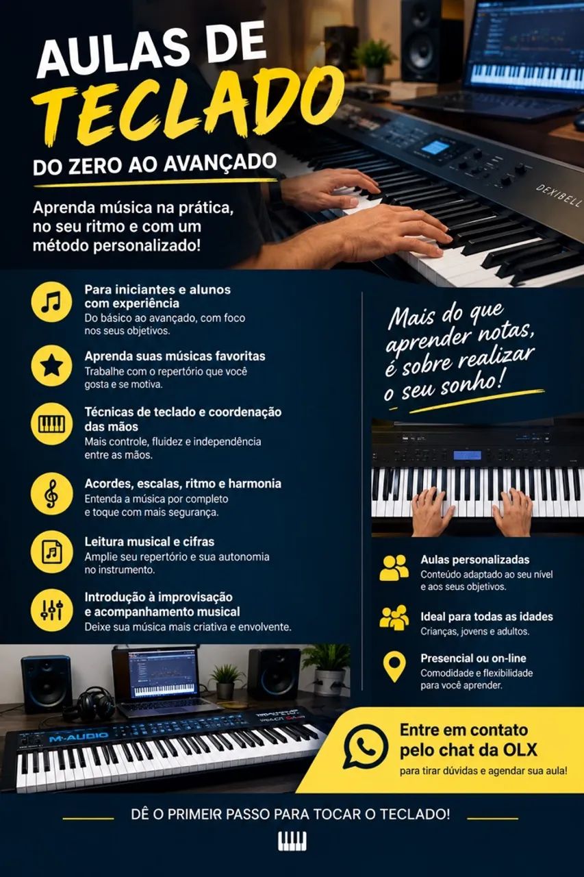 Aulas de Teclado - Foto 3