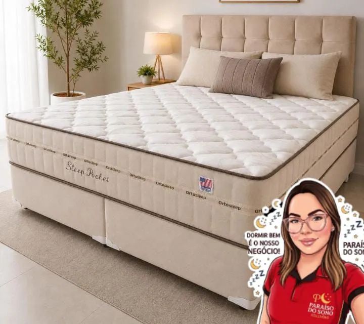 Cama Queen completa 