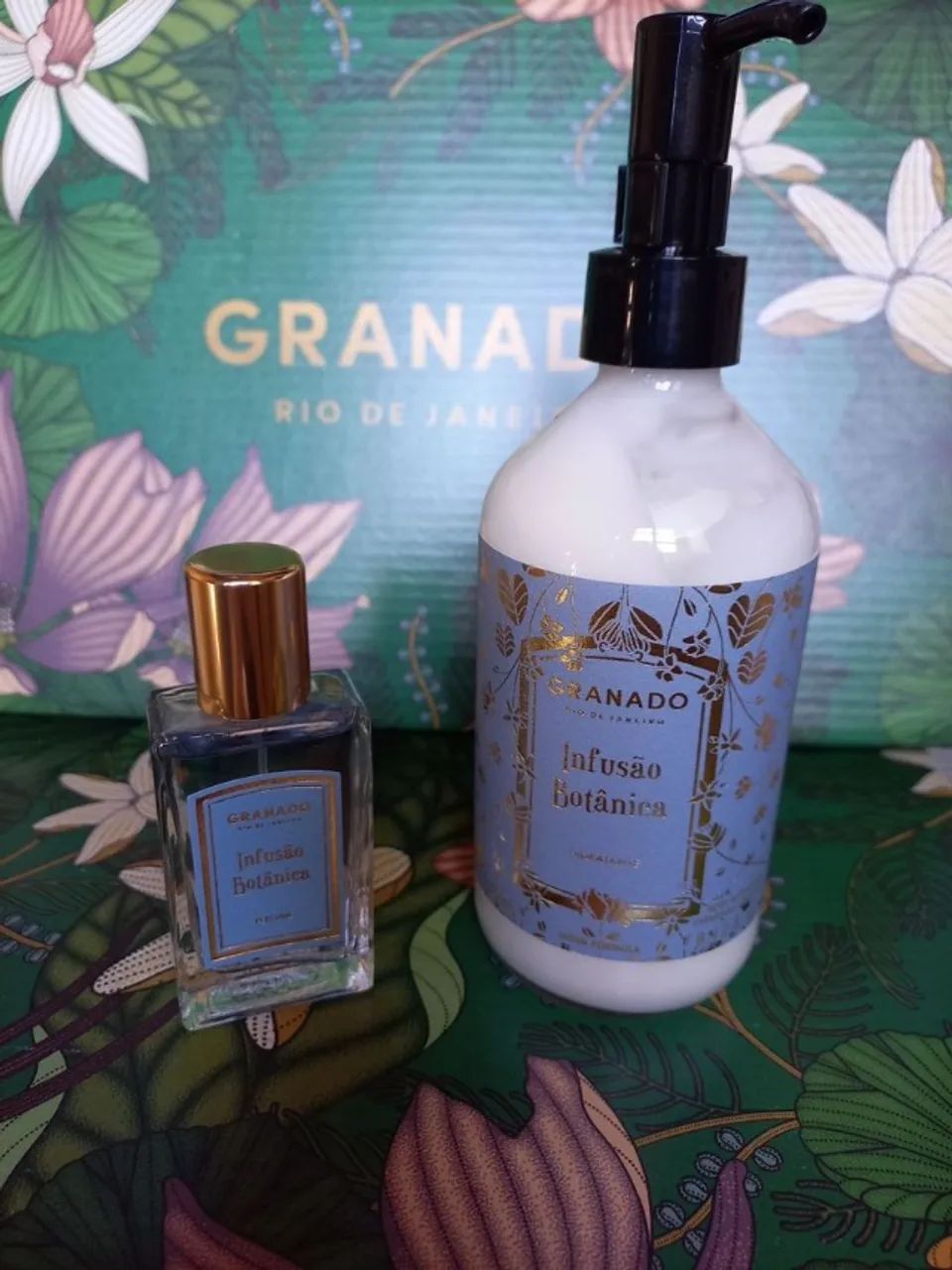 kit granado infusão botânica perfume 25ml e hidratante 240ml - Foto 5