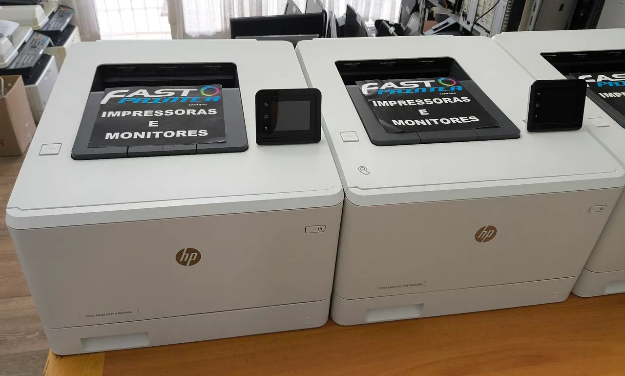 Impressora laser colorida HP M452DW wifi  - Foto 2