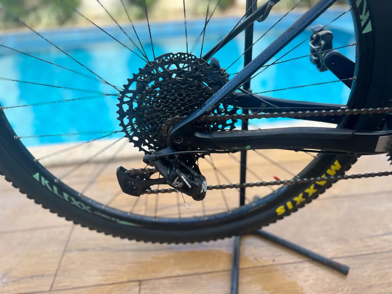 ?Abaixei pra vender mesmo .Bicicleta Orbea Alma M50 Eagle Aro 29 - 12v - Excelente estado - Foto 2