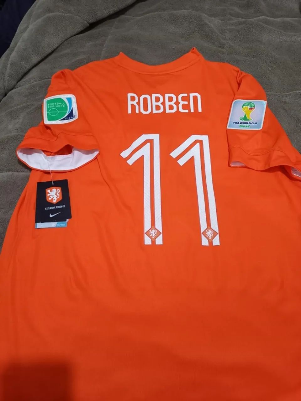 Camisa Holanda Copa 2014 - Foto 3