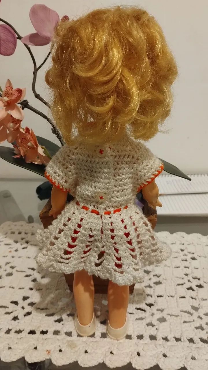 Boneca antiga da estrela  - Foto 4
