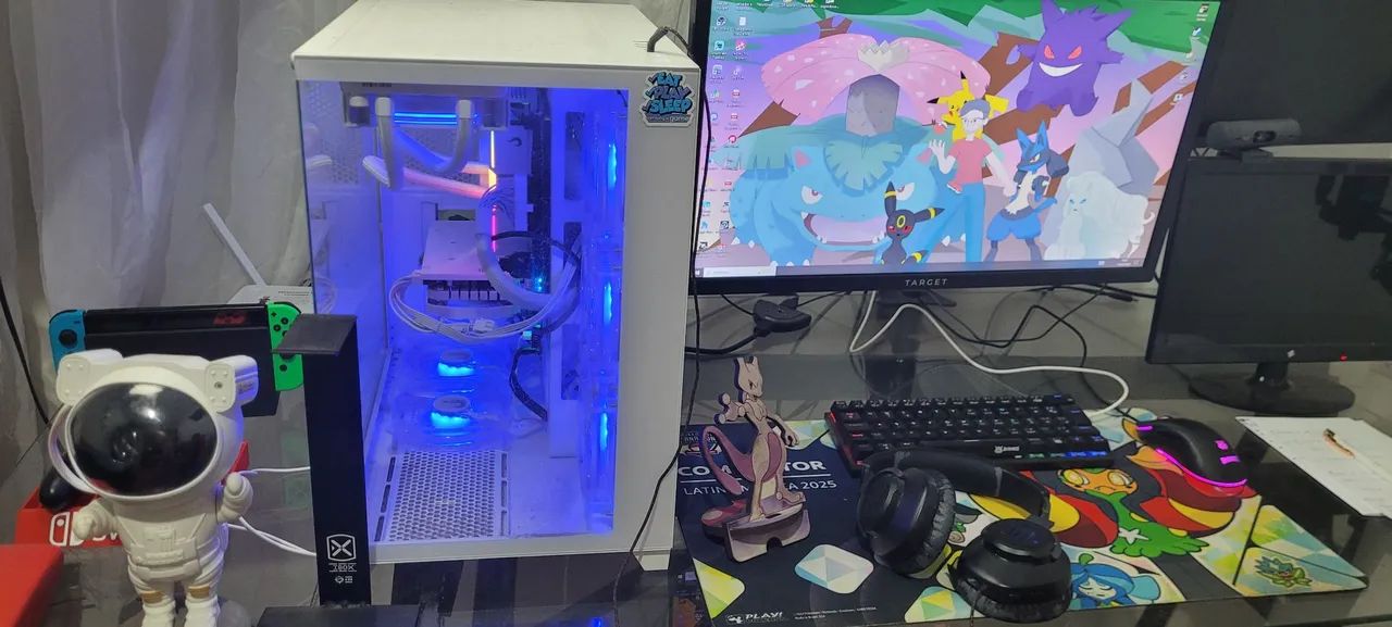 PC Gamer , computador com placa de video, PC para live