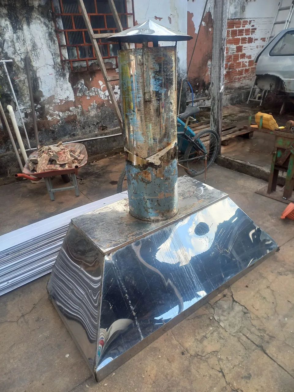 Coifa industrial 