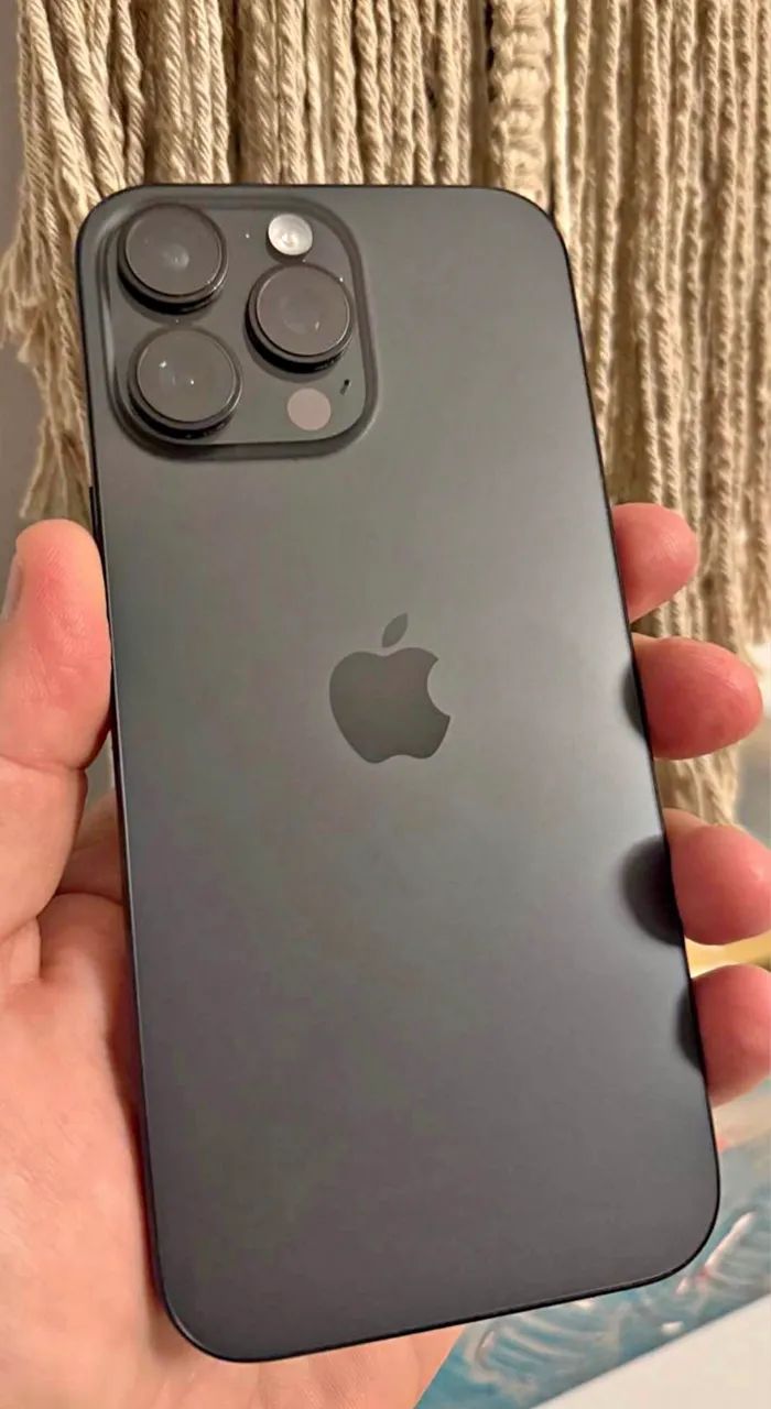iPhone 16 pro max 256gb preto