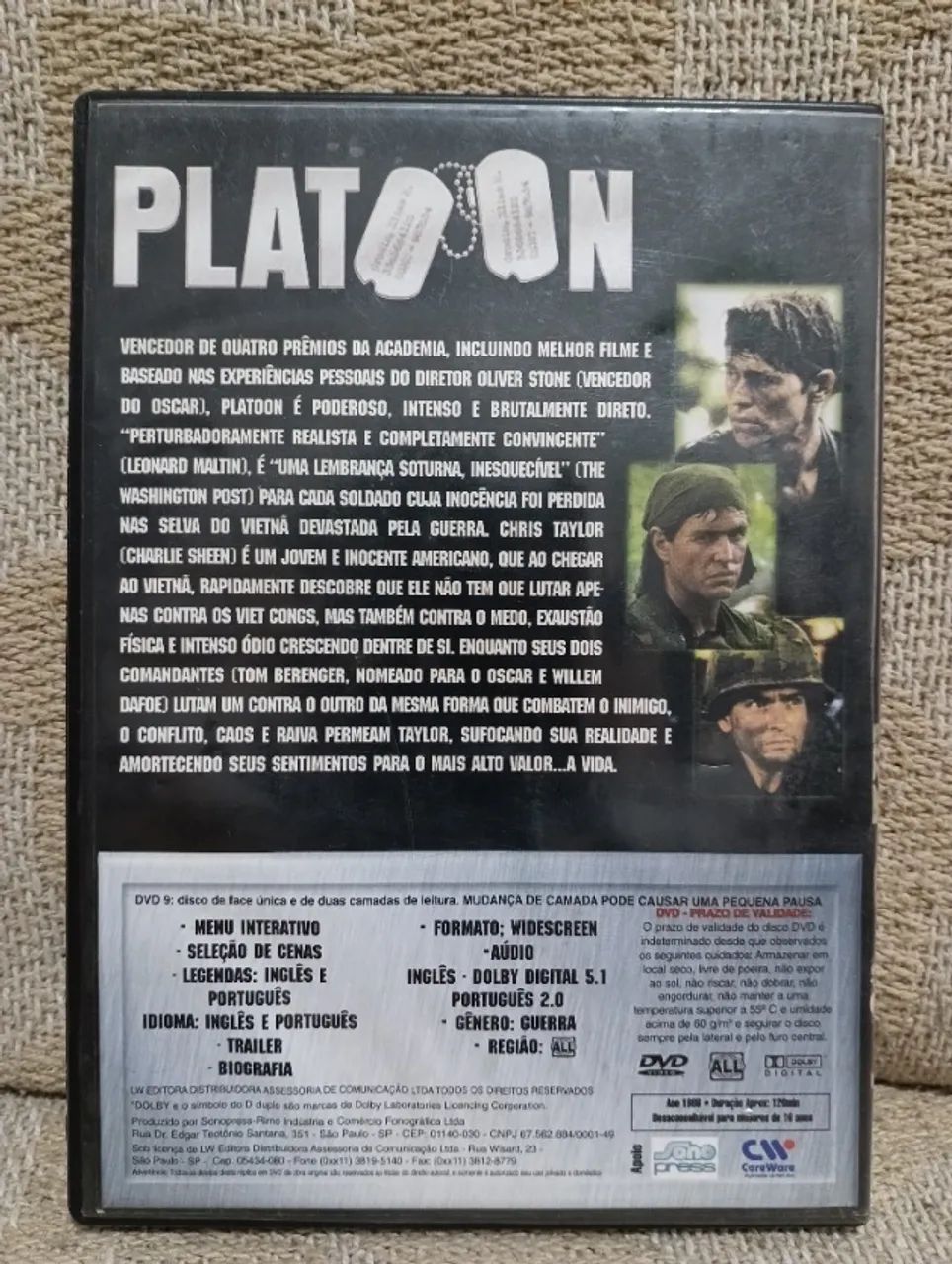 DVD Original Platoon - Foto 2